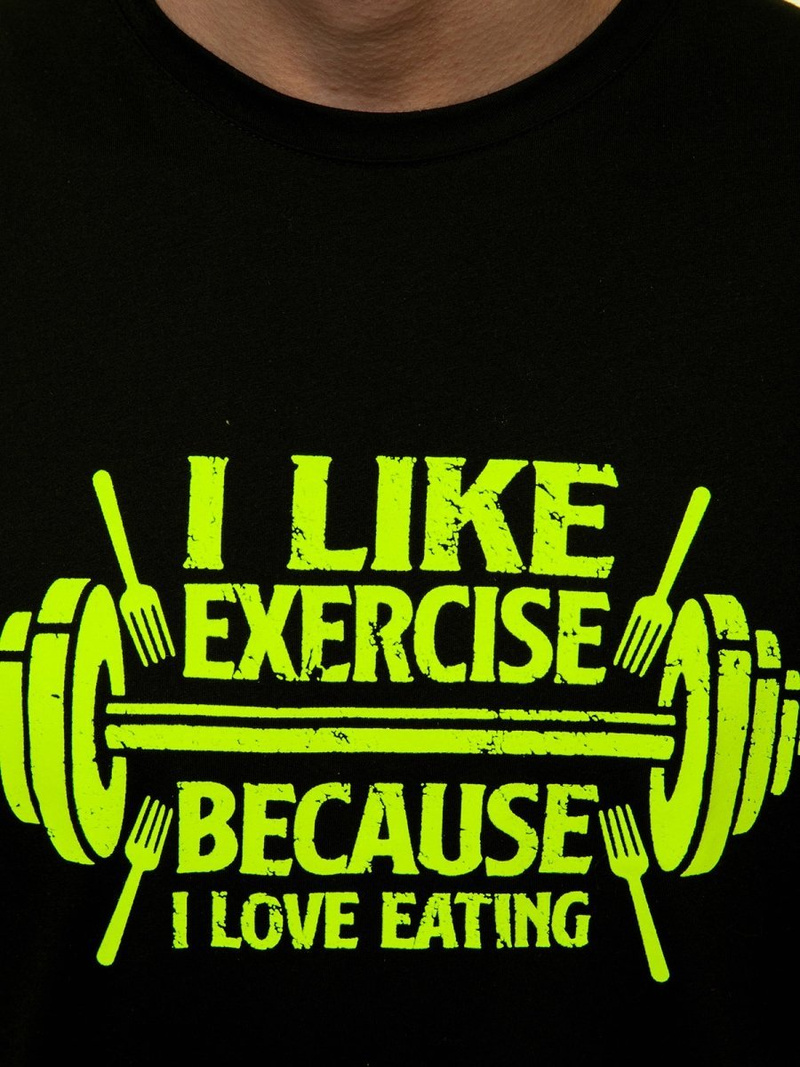 Maiou bărbați galben-negru OZONEE MACH/M1210Z