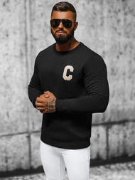 Bluză bărbați neagră OZONEE NB/MF2019