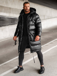 Geacă de iarnă bărbați negru OZONEE O/M3205Z