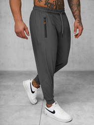 Pantaloni sport pentru bărbați antracit OZONEE JS/12K1805/5