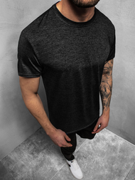 Tricou bărbați negru OZONEE JS/S01Z