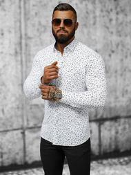 Cămașă bărbați albă OZONEE O/V14