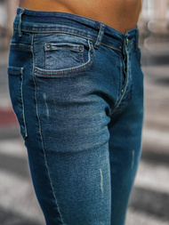 Blugi bărbaţi albaștri închis OZONEE E/5192/03