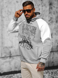 Hanorac gri OZONEE O/SWE23037