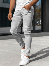 Blugi bărbaţi gri OZONEE DO/2822/2