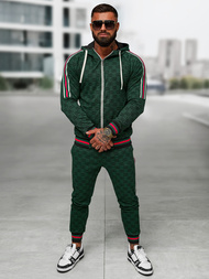 Compleu sport bărbaţi verde OZONEE O/FF5111AB