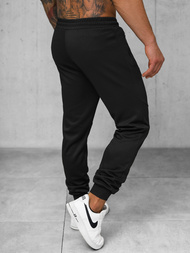 Pantaloni de trening bărbaţi negri OZONEE JS/15K1818/3