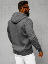 Hanorac bărbați gri închis OZONEE JS/2008Z