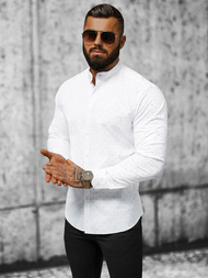 Cămașă bărbați albă OZONEE O/V21