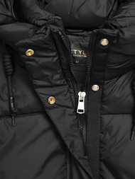 Geacă de femei neagră OZONEE JS/16M9188/392