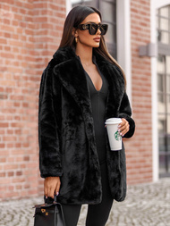 Geacă de femei neagra OZONEE JS/11Z8168