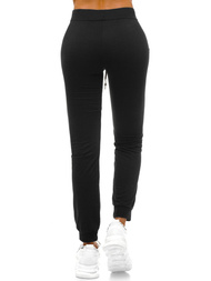 Pantaloni de training femei negri OZONEE O/82055