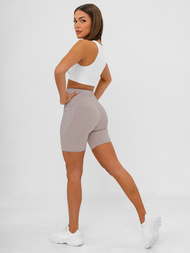 Colanți scurți de damă moca OZONEE JS/XY24026S