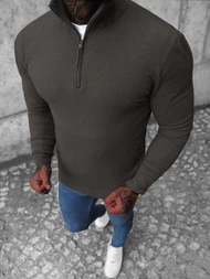 Pulover bărbați antracit OZONEE NB/MM6007/3