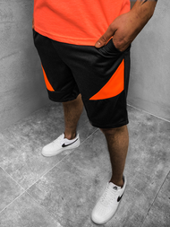 Pantaloni scurti bărbați neagră OZONEE JS/KS2507Z