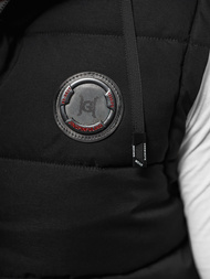 Vestă bărbați neagră OZONEE JS/84M3028/392