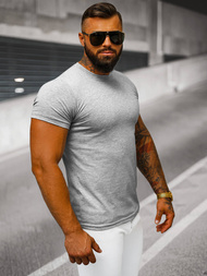 Tricou bărbați gri OZONEE JS/712005Z 