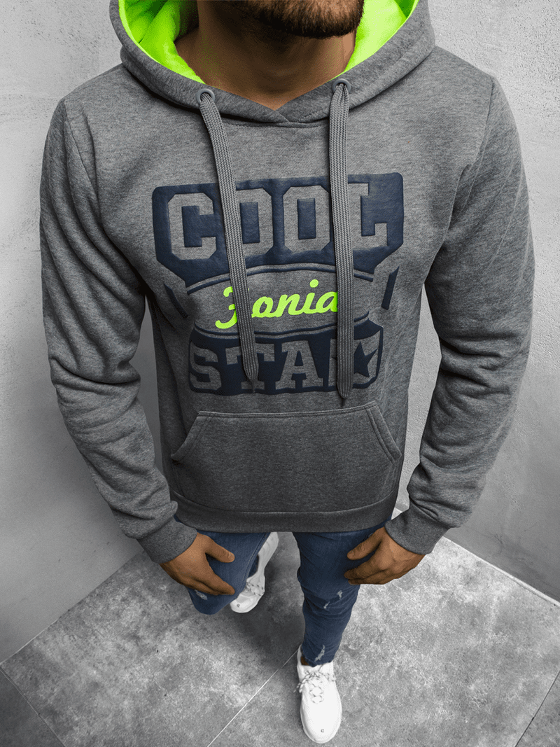 Hanorac bărbați antracit OZONEE JS/Y10027