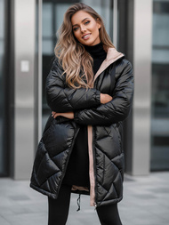 Geacă de femei neagra OZONEE JS/5M3189/392Z