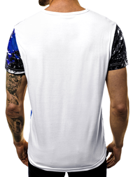 Tricou bărbați albastru OZONEE JS/SS10929