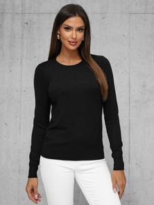Pulover de dama negru OZONEE JS/8005/9