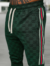 Compleu sport bărbaţi verde OZONEE O/FF5111AB