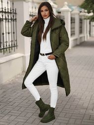 Geacă damă verde închis OZONEE JS/5M3171/136Z