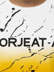 Tricou bărbați galben OZONEE JS/SS11120