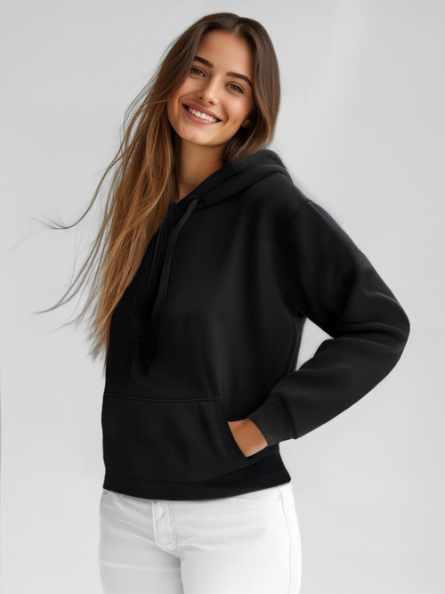 Hanorac femei negru OZONEE JS/W02Z