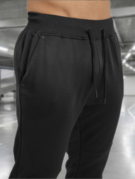 Compleu sport bărbaţi negru OZONEE JS/8C1966/3