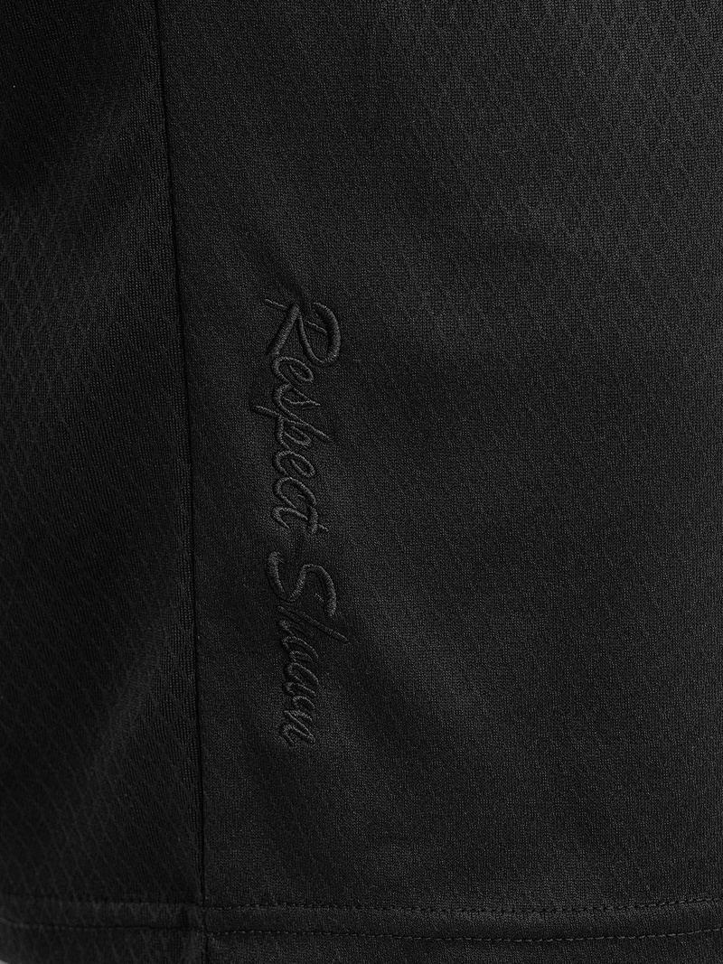 Tricou polo bărbați negru OZONEE O/YN2/575