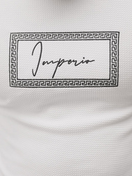 Bluză bărbați albă OZONEE O/D7192