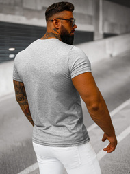 Tricou bărbați gri OZONEE JS/712005Z 