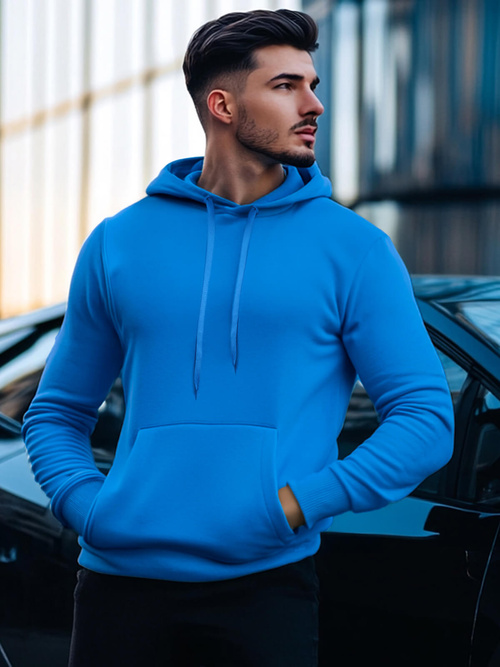 Hanorac bărbați albastră OZONEE JS/2009Z