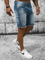 Pantaloni scurti bărbați albaștri OZONEE NB/MP0264BC
