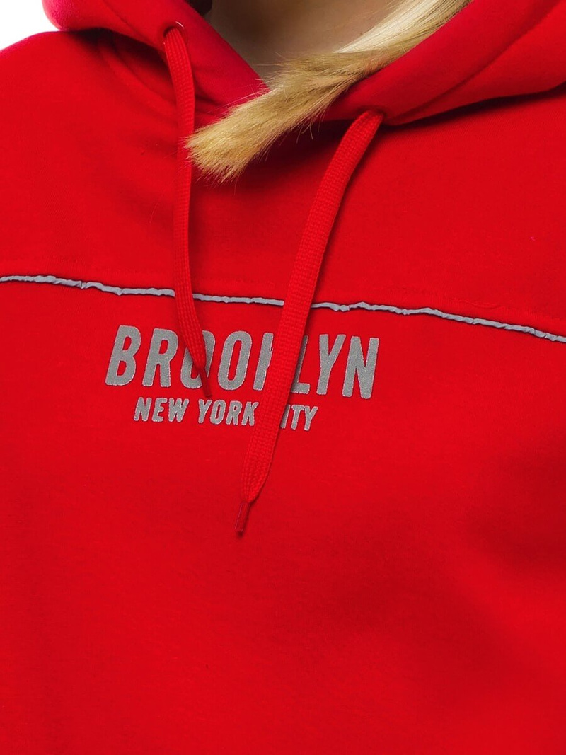 Hanorac femei roșu OZONEE JS/KSW2002