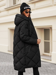 Geacă de femei neagra OZONEE JS/5M3168/392Z