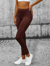 Colanţi femei maro OZONEE O/YY9282