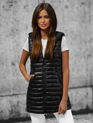 Vestă femei neagră OZONEE O/H903