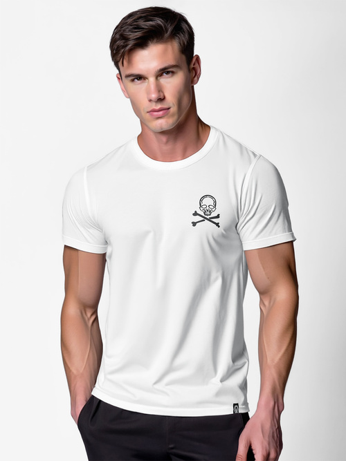 Tricou bărbați alb OZONEE NB/MT3066Z