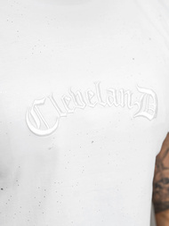 Tricou bărbați alb OZONEE O/QQ1386