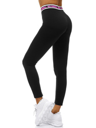 Colanţi femei roz-negru OZONEE O/82351