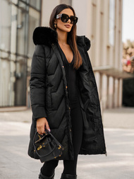 Geacă de femei neagra OZONEE JS/16M9202/392