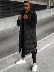 Vestă bărbați neagră OZONEE O/M3201Z