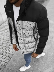 Geacă bărbați argint OZONEE JS/M8113/401