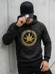 Hanorac bărbați negru OZONEE O/B265Z