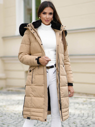 Geacă de femei bej OZONEE O/W377Z