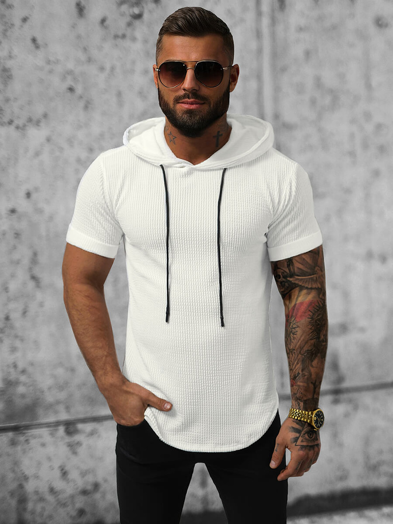 Tricou bărbați alb OZONEE O/P1150