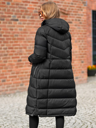 Geacă de femei neagra OZONEE JS/M736/392Z