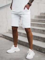 Pantaloni scurti chino bărbați albi OZONEE T/XX160085/6